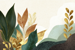 Abstract Botanical Art Background Wallpaper Product Image 1