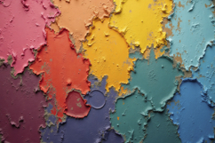 Colorful Paint or Pigments on a Rough Surface Background Product Image 1