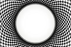 Black White Halftone Circle Background Product Image 1