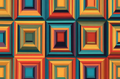 Stripes Squared Pattern Background Wallpaper Product Image 1