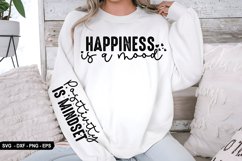 Happiness Is A Mood Sleeve - Sleeve Design, T-Shirt Design Product Image 3