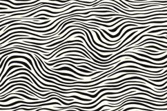 Black and White Wavy Stripes Background Wallpaper Product Image 1