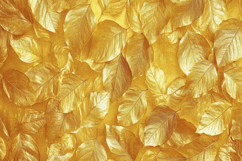 Golden Leaves Background Wallpaper Product Image 1
