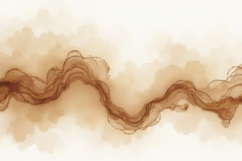 Beige Brown Watercolor Background Wallpaper Product Image 1