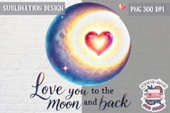 Valentine Quote Symbol Love Sublimation Design PNG Heart Product Image 1