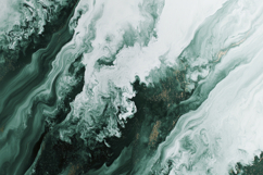 Abstract Green and White Marble Background Wallpaper Product Image 1
