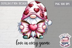 St Valentine’s Coquette Bow PNG Holidays Funny Watercolor Product Image 1