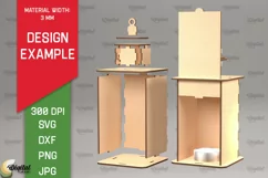 11st Day of Christmas Lantern Laser Cut. Merry Christmas SVG Product Image 3