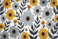 Flowers Background Wallpaper Product Image 1