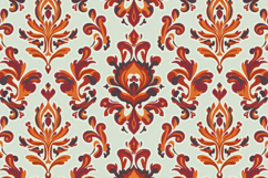 Damask Pattern Background Product Image 1