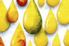 Yellow Drops Background Wallpaper Product Image 1