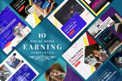 Online Money Earnings Social Media Instagram Posts Product Image 1