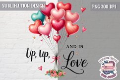 Valentine Quote Symbol Love Sublimation Design PNG Heart Product Image 1