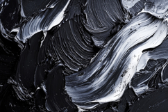 Black and White Paint Texture Background Wallpaper Product Image 1