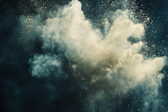 Dust Explosion with Dark Background Product Image 1