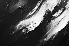Abstract Black and White Paint Strokes Background Wallpaper Product Image 1