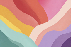 Colorful Waves Background Wallpaper Product Image 1