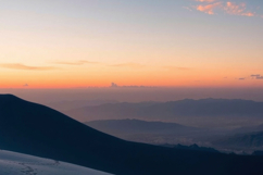 Sunset Mountain Background Product Image 1