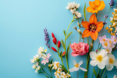 Harlequin Flower Background Wallpaper Product Image 1