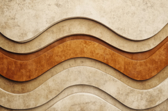 Beige Waves Textured Background Wallpaper Product Image 1