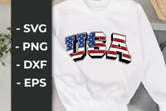 USA | 4th of July PNG SVG Sublimation Product Image 2