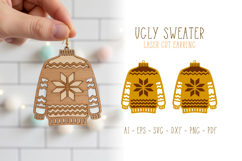 Whimsical Christmas Earrings Bundle 12 Plus Laser Cuts Product Image 6