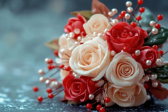 Colorful Flowers Background Wallpaper Product Image 1