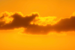 Orange Sky Cloud Background Product Image 1