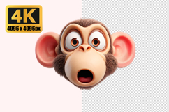 Surprised Expression Transparent PNG Product Image 1