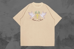 Hope in Christ Aesthetic Christian T-shirt Design Product Image 1