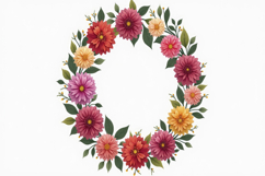 Flower Frame Background Product Image 1