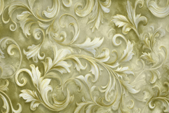 Green Floral Background Product Image 1