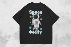 Funny Cartoon Astronaut T-shirt Design Bundle Product Image 9