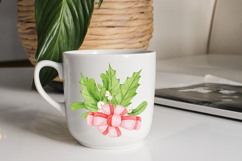 Christmas Lantern Home Watercolor Clipart Set 45 Elements Product Image 8