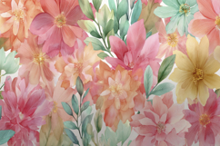 Colorful Floral Background Product Image 1