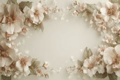 Floral Border Background Product Image 1