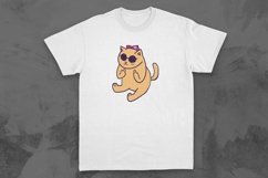 Cat Pop Cartoon T-shirt Design Product Image 1