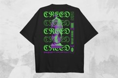 Creed Streetwear PNG T-shirt Design Product Image 1