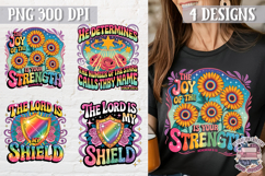 Bible Quote Clipart PNG Sublimation 4 Designs Product Image 1