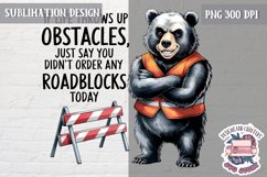 Sarcastic Quote Animal Sublimation Design PNG Life Rules Fun Product Image 1