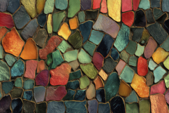 Colorful Mosaic Pattern background Product Image 1