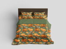 Witchy Pumpkin House Watercolor Clipart Pumpkin House, Cat Product Image 8