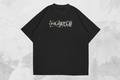 Hustle Hard Urban Logo T-shirt Design Product Image 1