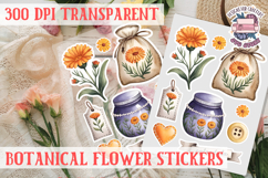 Flower sticker Sheet Bundle 103 Sheets Flowers Summer Spring Product Image 12
