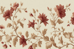 Intricate Flowers Background Wallpaper Product Image 1