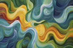 Colorful Waves Background Product Image 1