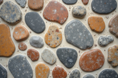 Colorful Pebbles background Product Image 1