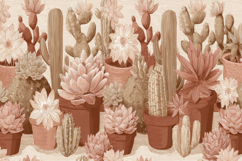 Cactus Flower Background Product Image 1