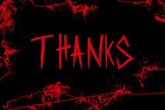 Scread - Horror, Thriller, Trash font Product Image 8