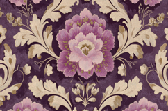Baroque Floral Pattern Background Product Image 1